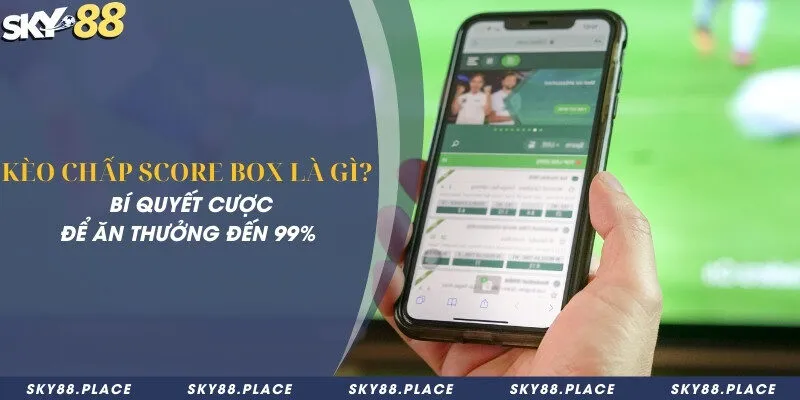 Kèo chấp score box là gì? Bí quyết cược để ăn thưởng đến 99% 1 Kèo chấp score box là gì? Bí quyết cược để ăn thưởng đến 99%